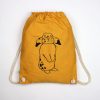 Gymbag Konijn (canvas 4 kleuren)