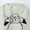 Gymbag Konijn (canvas 4 kleuren) - Afbeelding 3