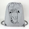 Gymbag Konijn (canvas 4 kleuren) - Afbeelding 4