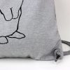 Gymbag Konijn (canvas 4 kleuren) - Afbeelding 5