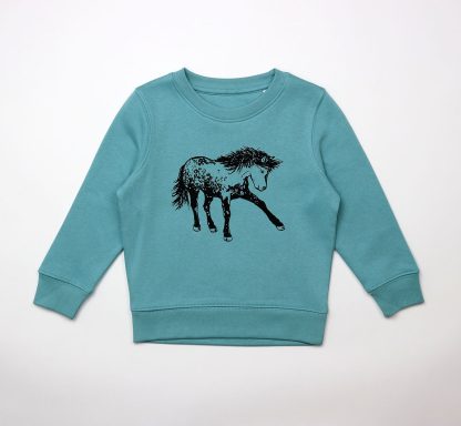 Kindersweater Paard (in 4 kleuren) - Afbeelding 2