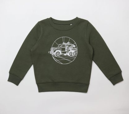 Kindersweater Takelwagen  (in 2 kleuren) - Afbeelding 3