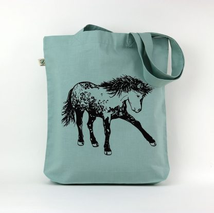 Totebag Paard (katoen)