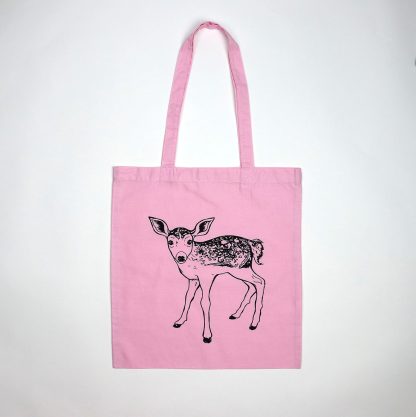 Totebag Hertje (katoen) - Afbeelding 2