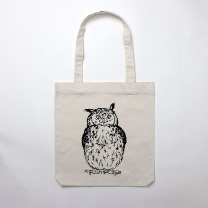 Totebag Oehoe (canvas) - Afbeelding 2