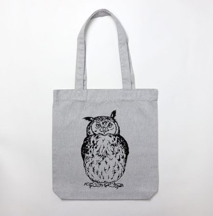 Totebag Oehoe (canvas)