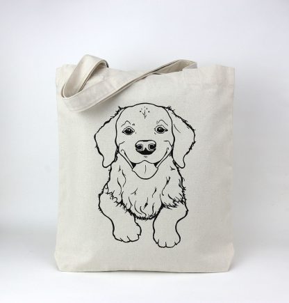 Totebag Hond (canvas)