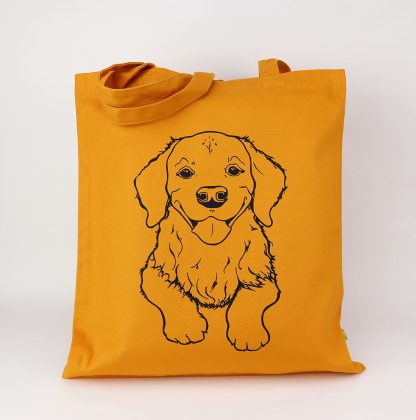 Totebag Hond (canvas) - Afbeelding 4