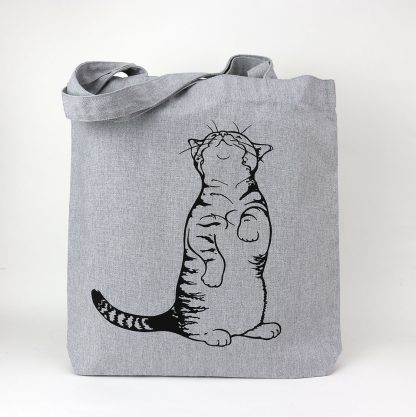 Totebag Kat (canvas)