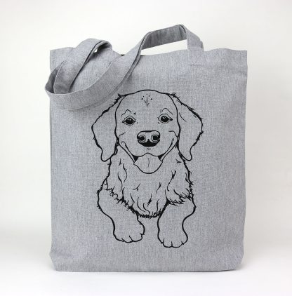 Totebag Hond (canvas) - Afbeelding 3