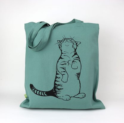 Totebag Kat (canvas) - Afbeelding 3