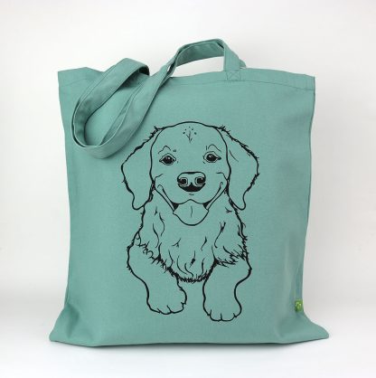 Totebag Hond (canvas) - Afbeelding 2