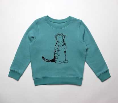 Kindersweater Kat (in 2 kleuren)